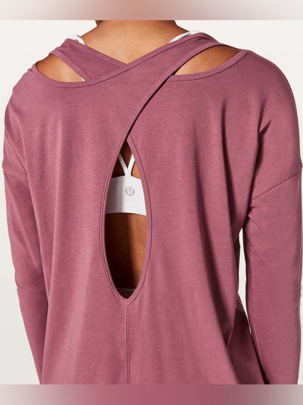 Lululemon Back Into It Long Sleeve
So Merlot